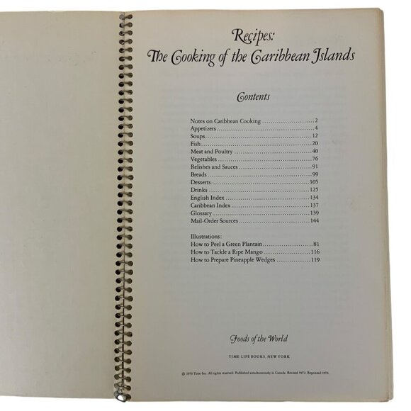 Vintage Time-Life Foods of the World The Cooking Of The Caribbean Islands 1974 - Picture 3 of 9